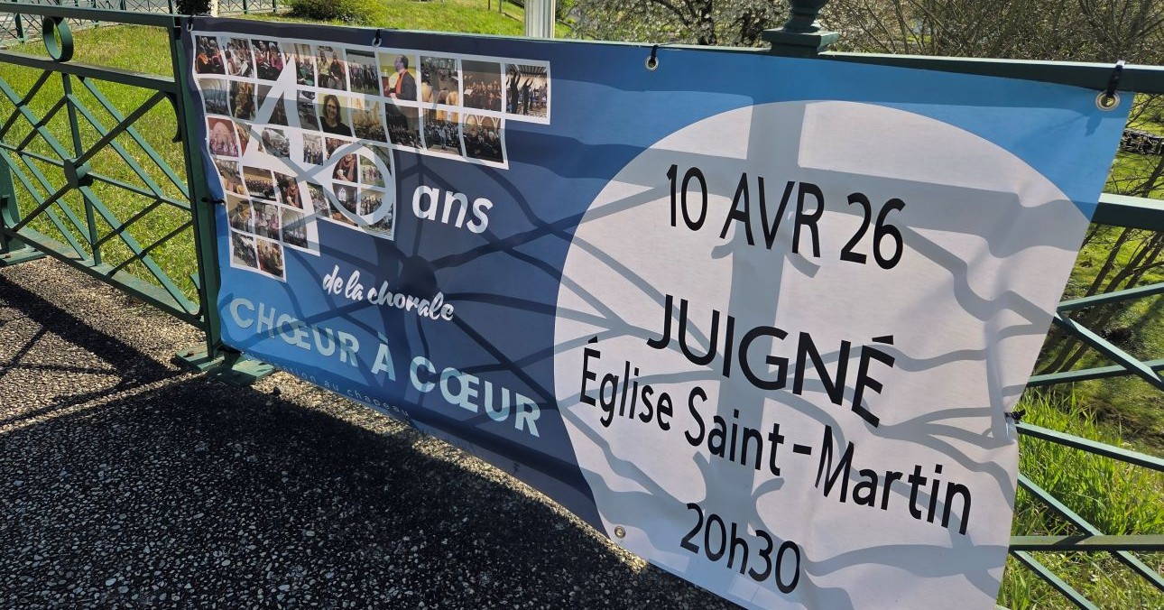 Concert – Juigné-sur-Sarthe, le 10 Avril 2026